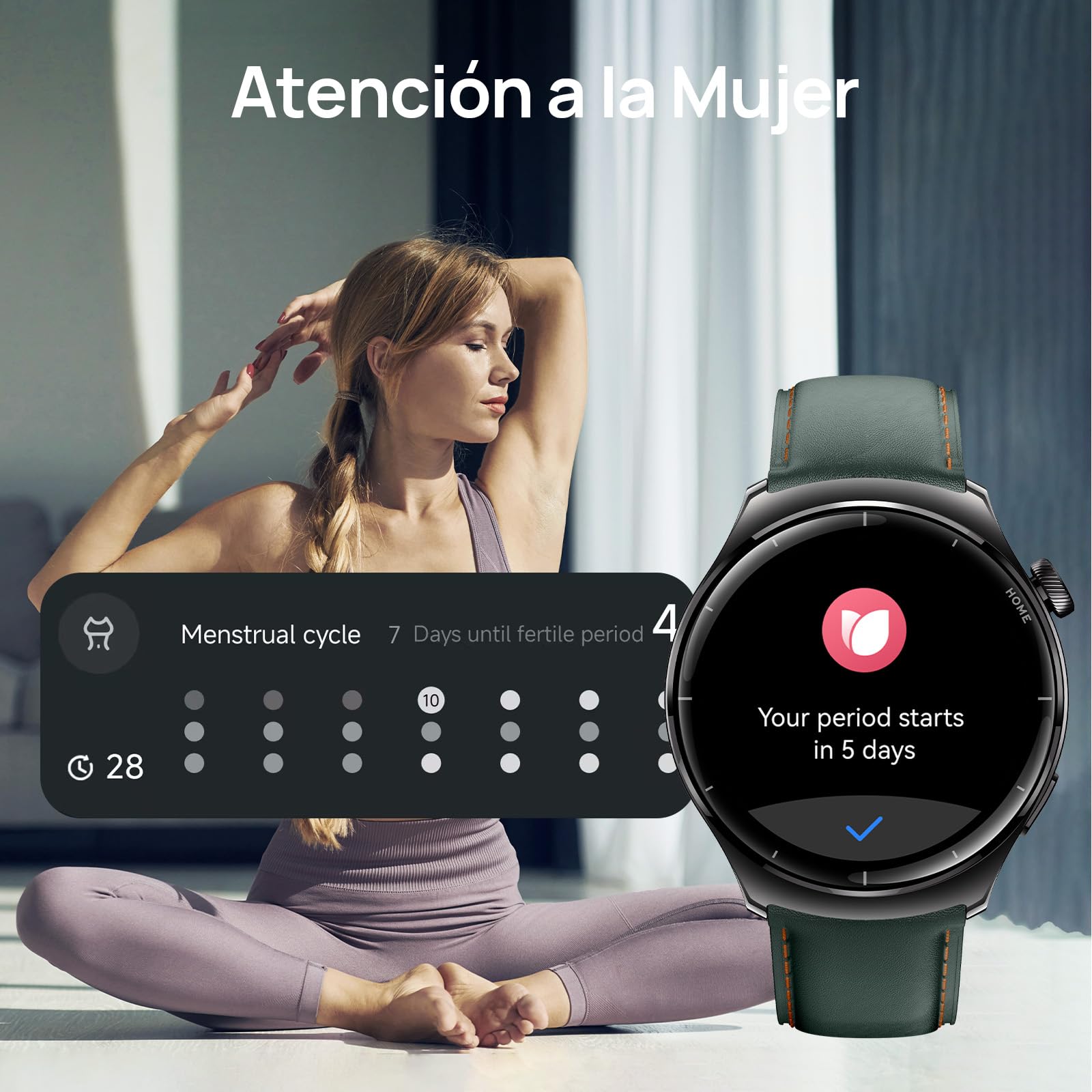 Mibro Watch Lite3 Pro Reloj Inteligente Hombre Mujer con GPS, 1.32'' Smartwatch con Llamadas Bluetooth, Impermeable 5ATM, AOD, Pulsómetro, SpO2, Monitor Sueño, Smart Watch para iOS Android (Negro)