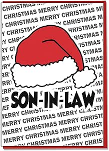 Son & Daughter In Law Christmas Card - Oh Christmas Tree - Highworth