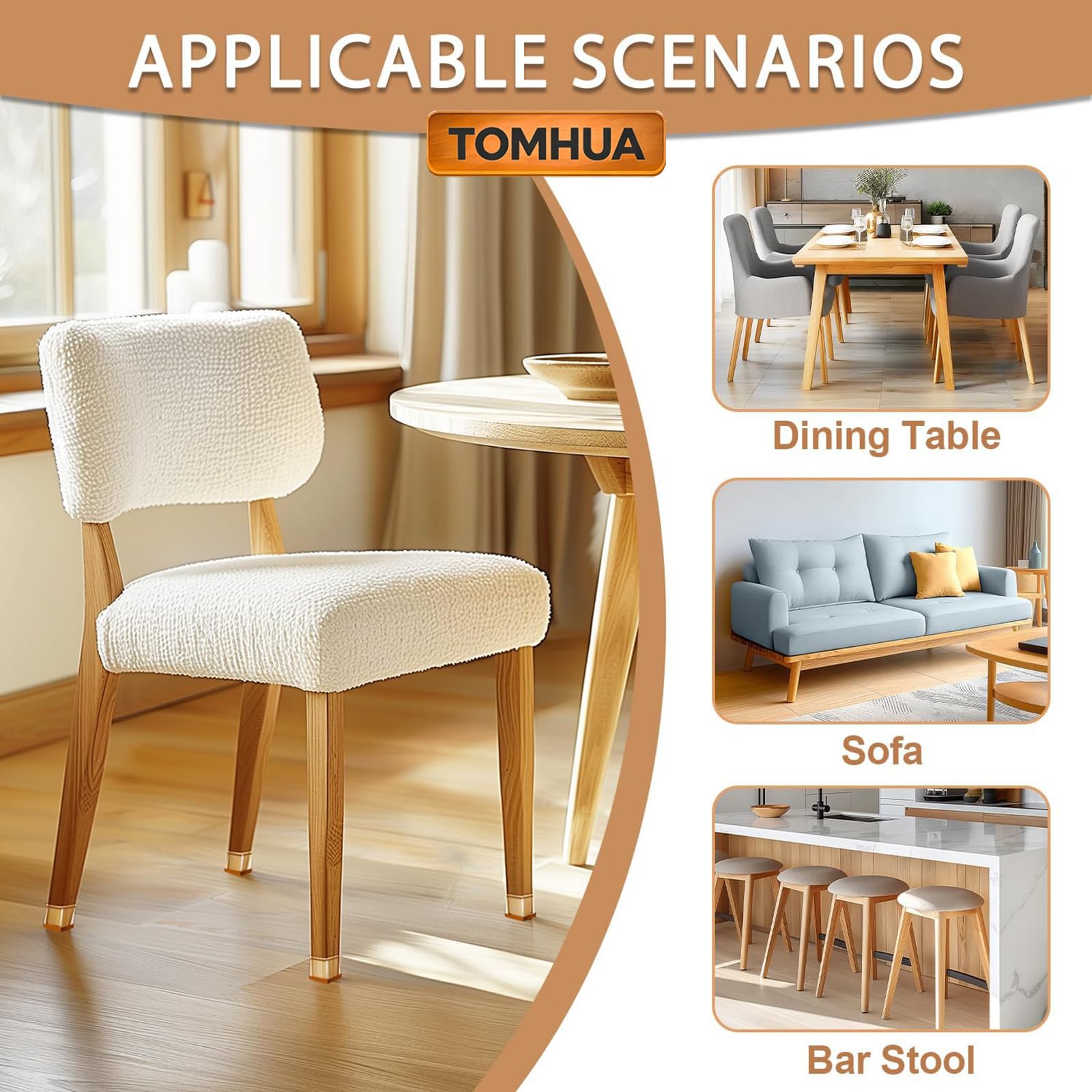 28 Protectores De Suelo Rectangulares Para Patas Silla, Suelos Madera Dura, Tapas Silicona, Almohadillas Fieltro Muebles, Transparentes Sillas, Protegen El