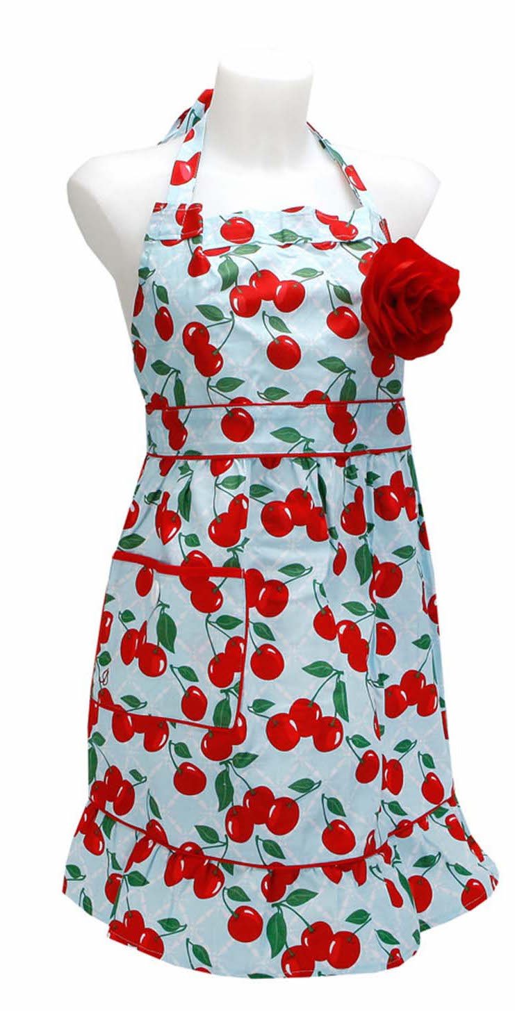 Jessie Steele Kitchen Cherry Courtney Apron