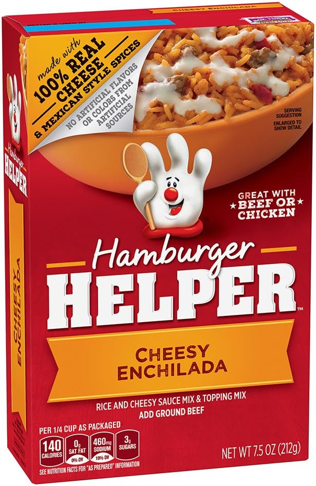 Betty Crocker Hamburger Helper Cheesy Enchilada 7.5 Ounce