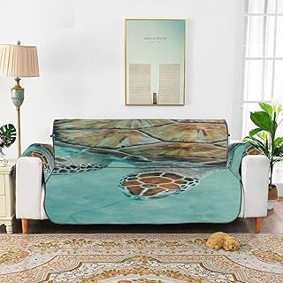 WYYWCY Sea Turtle Cancún México Turtle Preserve Fundas para sofá Fundas para sillas con Funda Universal Funda con Fundas para sofá Sofá de 66"(168 cm) para 3 Asientos Funda para Silla con Brazo de