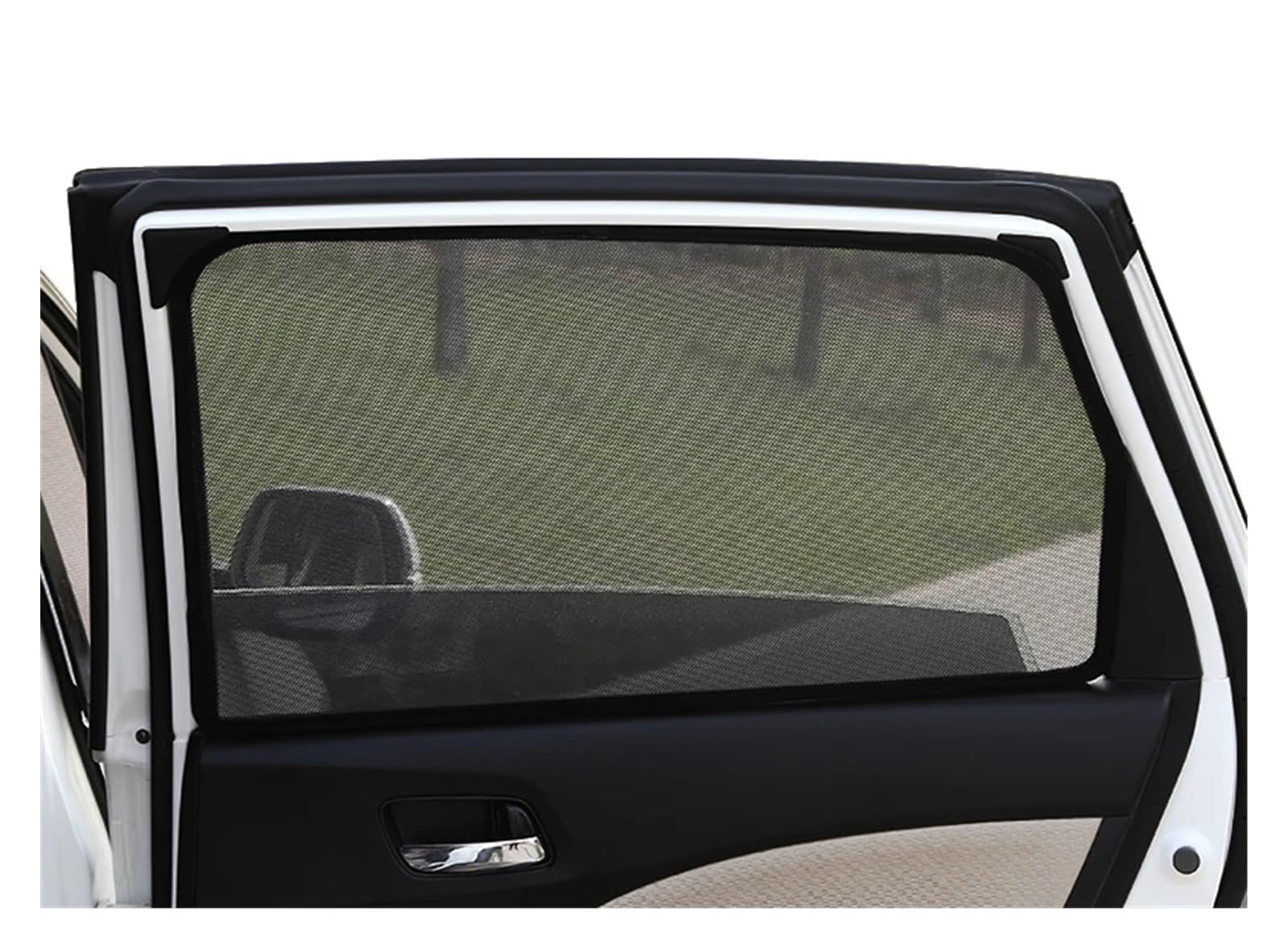 Side Window Visor Coche Parasol Ventana Coche Protección UV Cortina Automática Visera Malla Red para Serie 5, F10, 2009, 2010, 2011, 2012, 2013, 2014, 2015, 2016, 2017