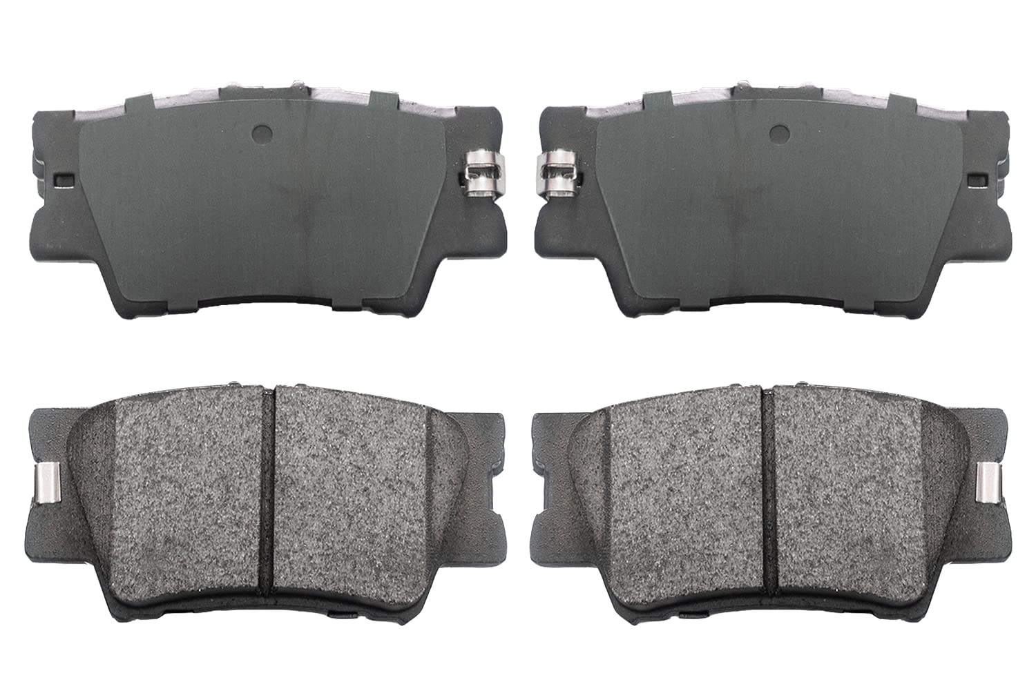 Front Rear Brakes Pad Automotive Premium Ceramic Disc Brake Pads Set Vehicle Replacement Part for Lexus Infiniti Nissan Dodge Attitude Hyundai Accent D1212