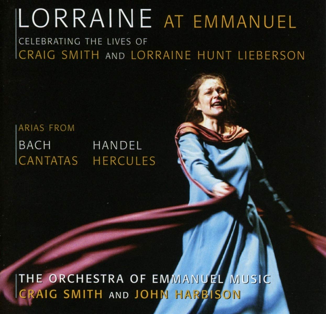 Lorraine at Emmanuel: Bach Cantatas / Handel Arias