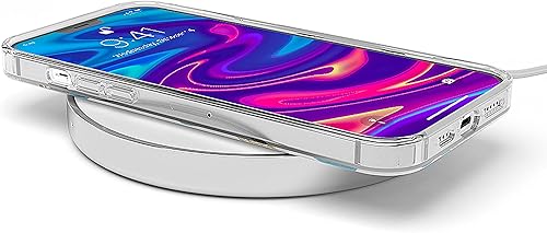 Miniatura 9 de Casely Funda para iPhone 11 Pro Max  Funda floral transparente azul y dorada