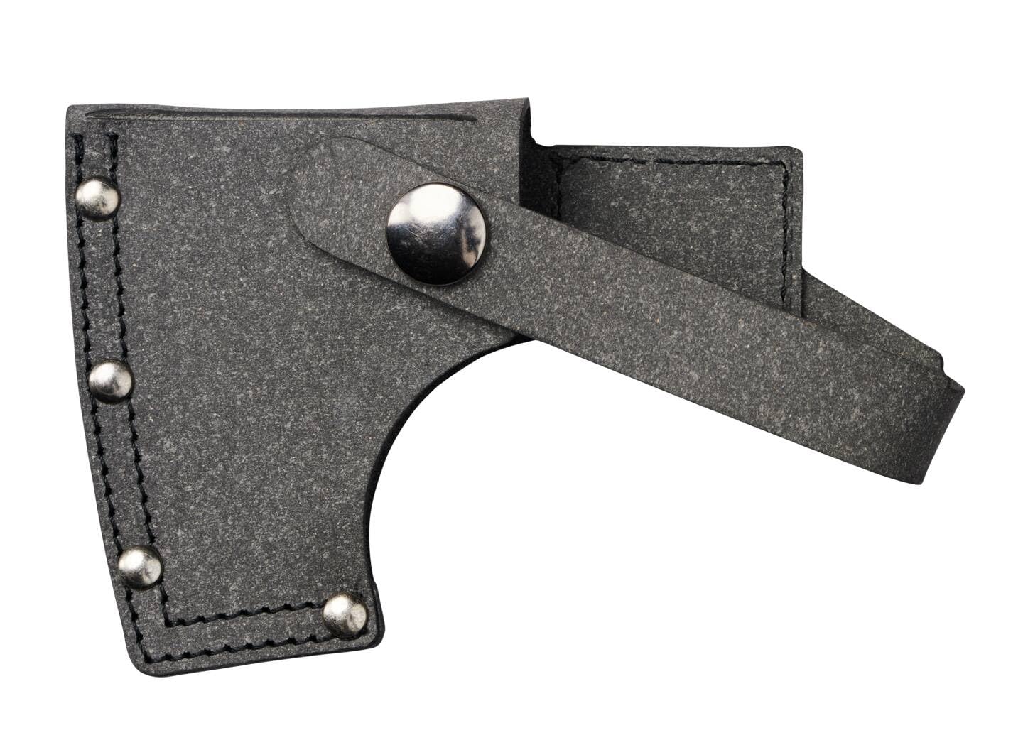 Fourreau de hache Fiskars en cuir recyclé avec fermeture pression sécurisée