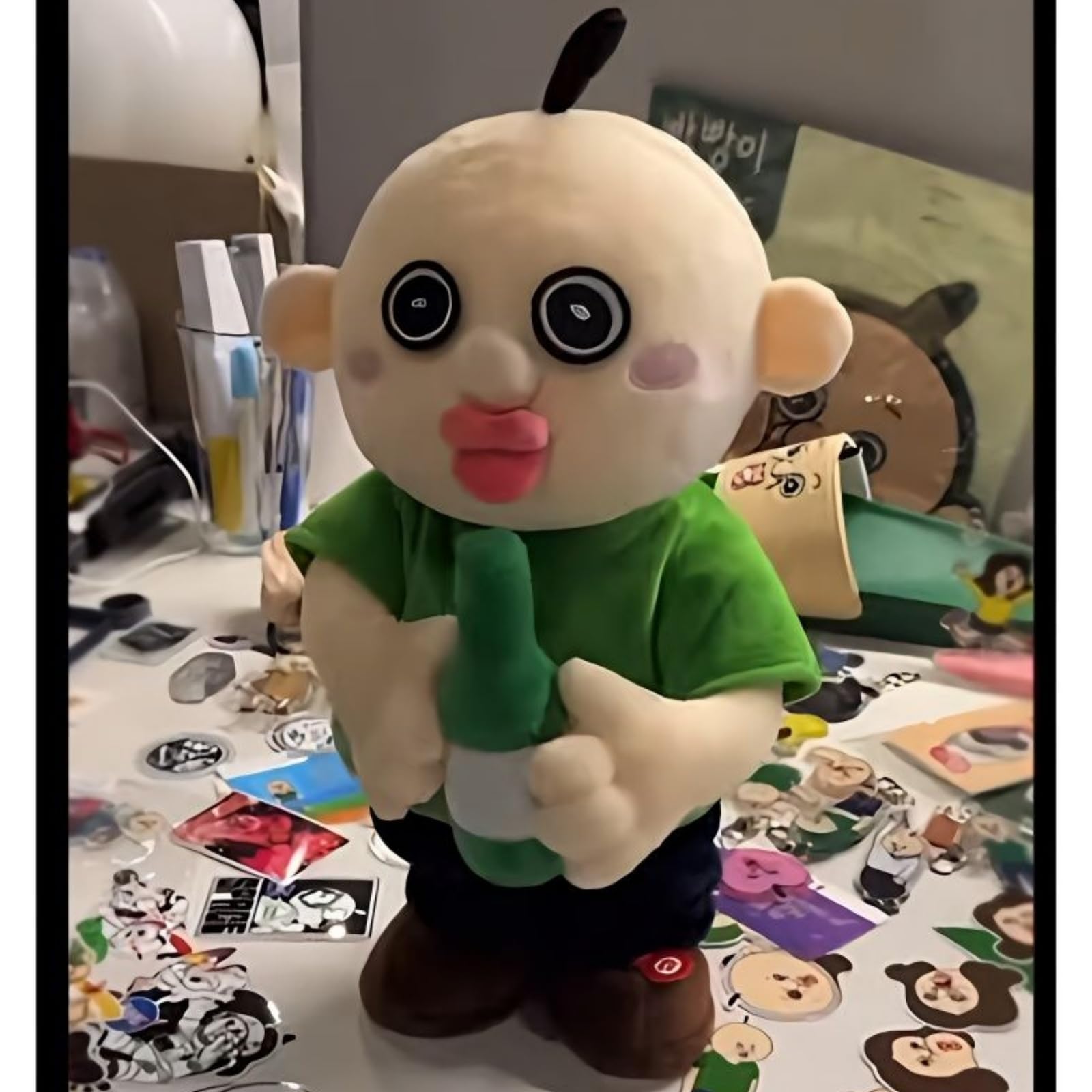 Amazon.co.jp: パンパン ぬいぐるみ 35cm 歌うおもちゃ パンパンくんの