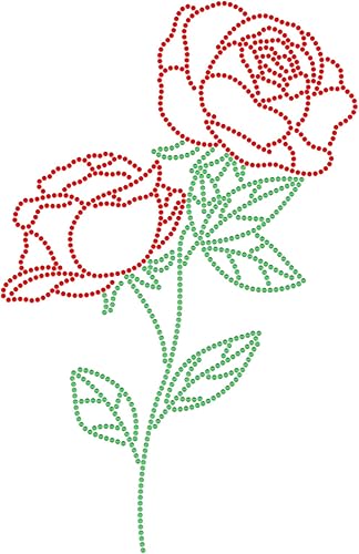 Miniatura 7 de SUPERDANT Tree of Life - Adhesivo termotransferible con diamantes de imitación para planchar, hojas verdes, diamantes de imitación de cristal, para