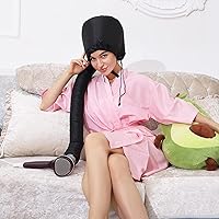 Vista 2 de Accesorio de secador de pelo suave con manguera, acelera el secado completo del cabello, no daña el cabello, fácil de usar, adecuado para todas