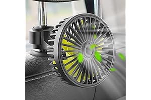 Car Back Seat AC Vent Fan