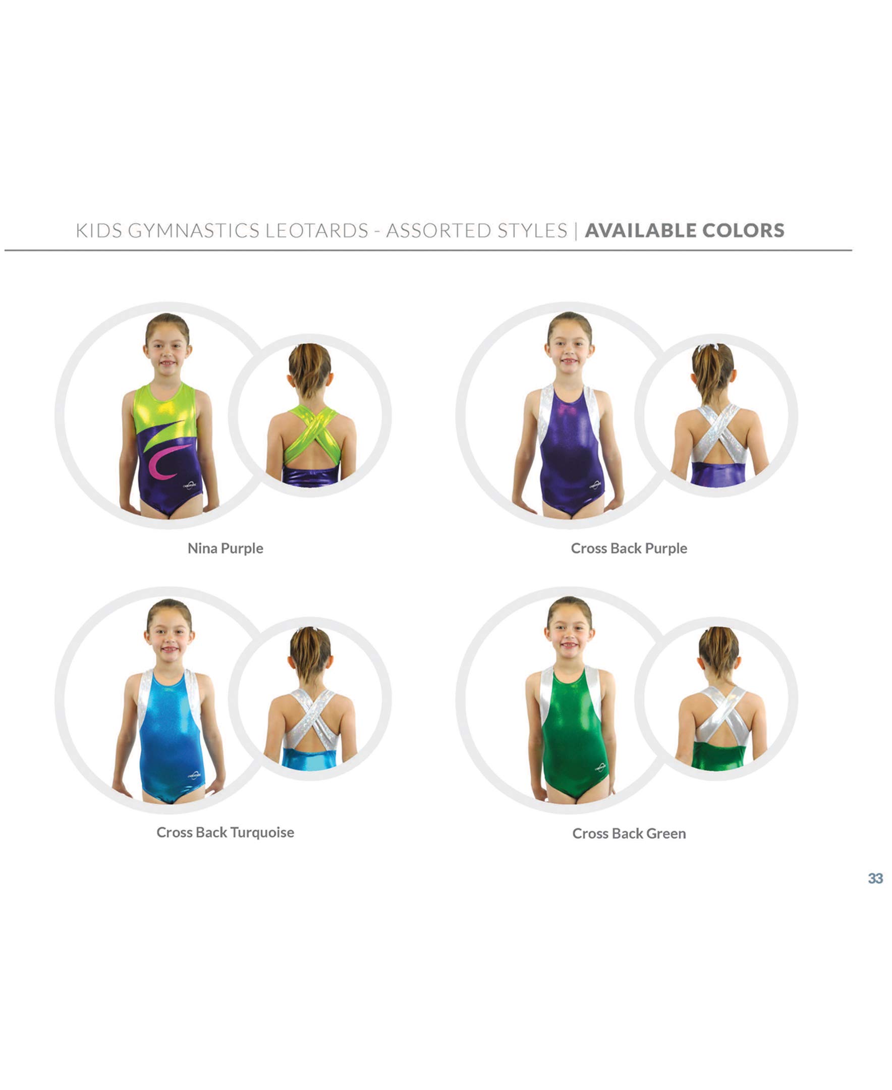 Mädchen Turnen Gymnastikanzug