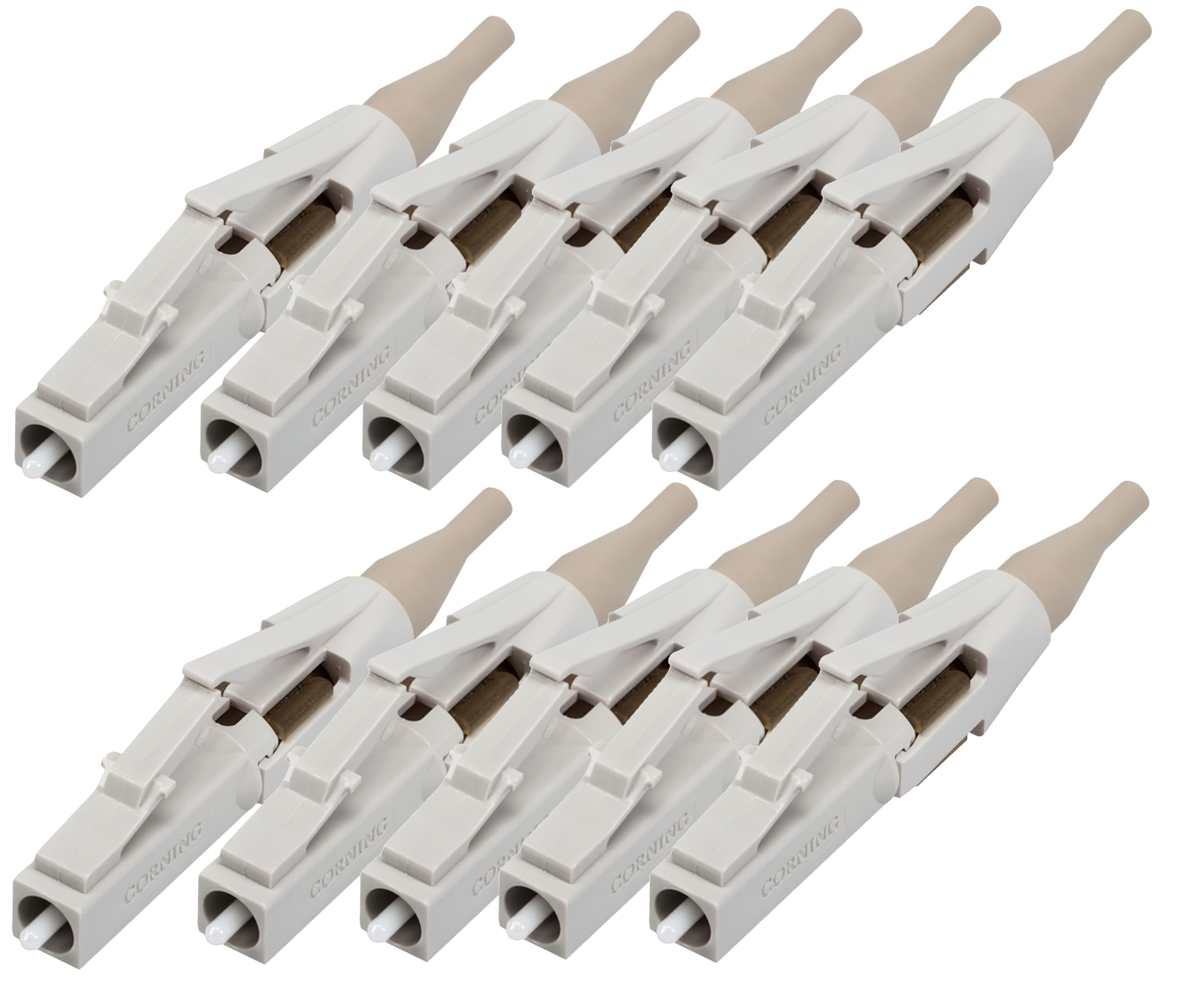 Connettore Corning LC Scatola Da 25 Connettori Unicam Corning Pretium LC Singlemode OS2, Per Fibra Ottica Connettore Ottico Connettore Corning LC Scatola Da 25 Connettori Unicam Corning Pretium LC Singlemode OS2, Per Fibra Ottica Connettore Ottico
