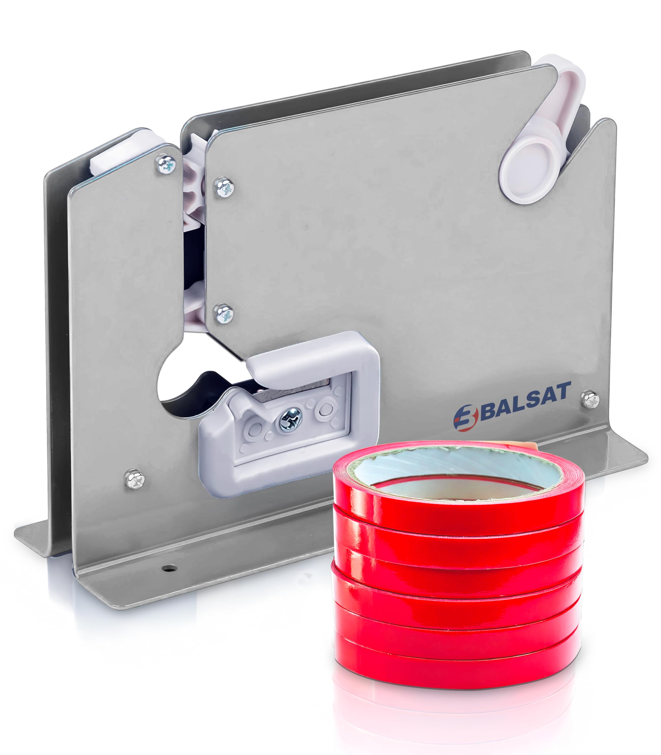 Balsat - Sacchetti sigillanti in acciaio inox + 6 rotoli rossi