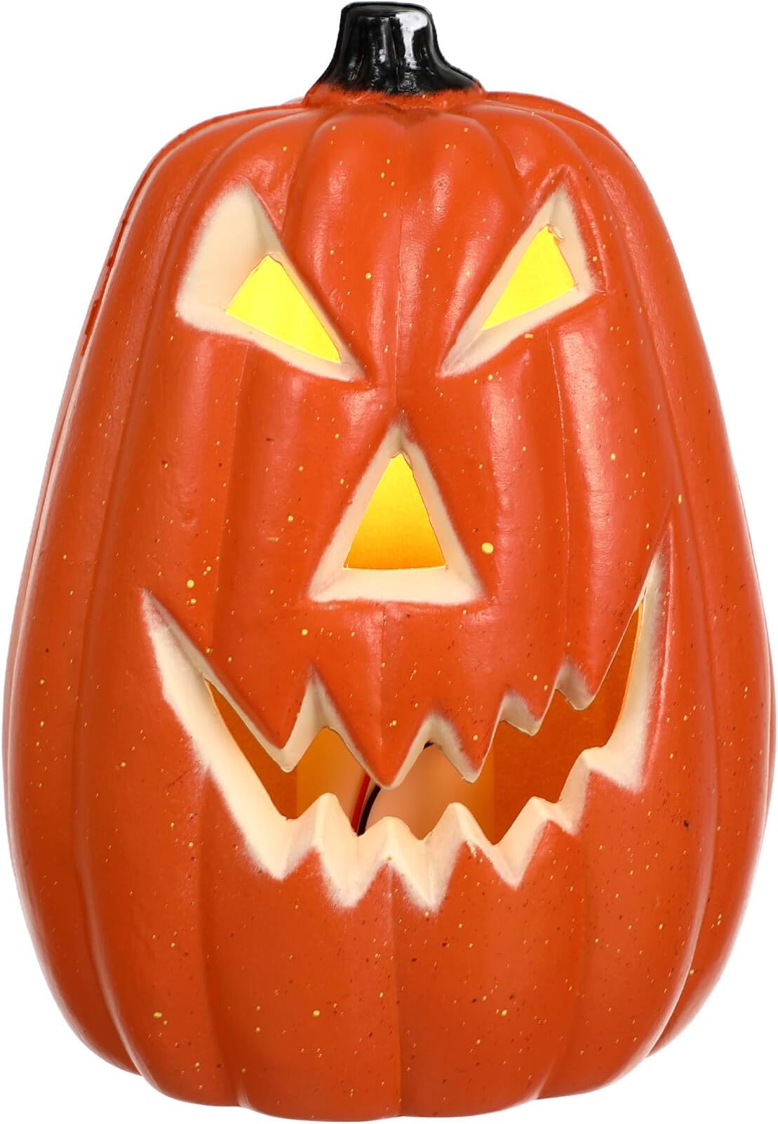 Small Halloween Jack-O-Lantern Lamp Halloween Led Pumpkin Lights Light Up Jack O Lantern Pumpkin Figurine Lantern Outdoor Pumpkin Decoration for Halloween Haunted House Props
