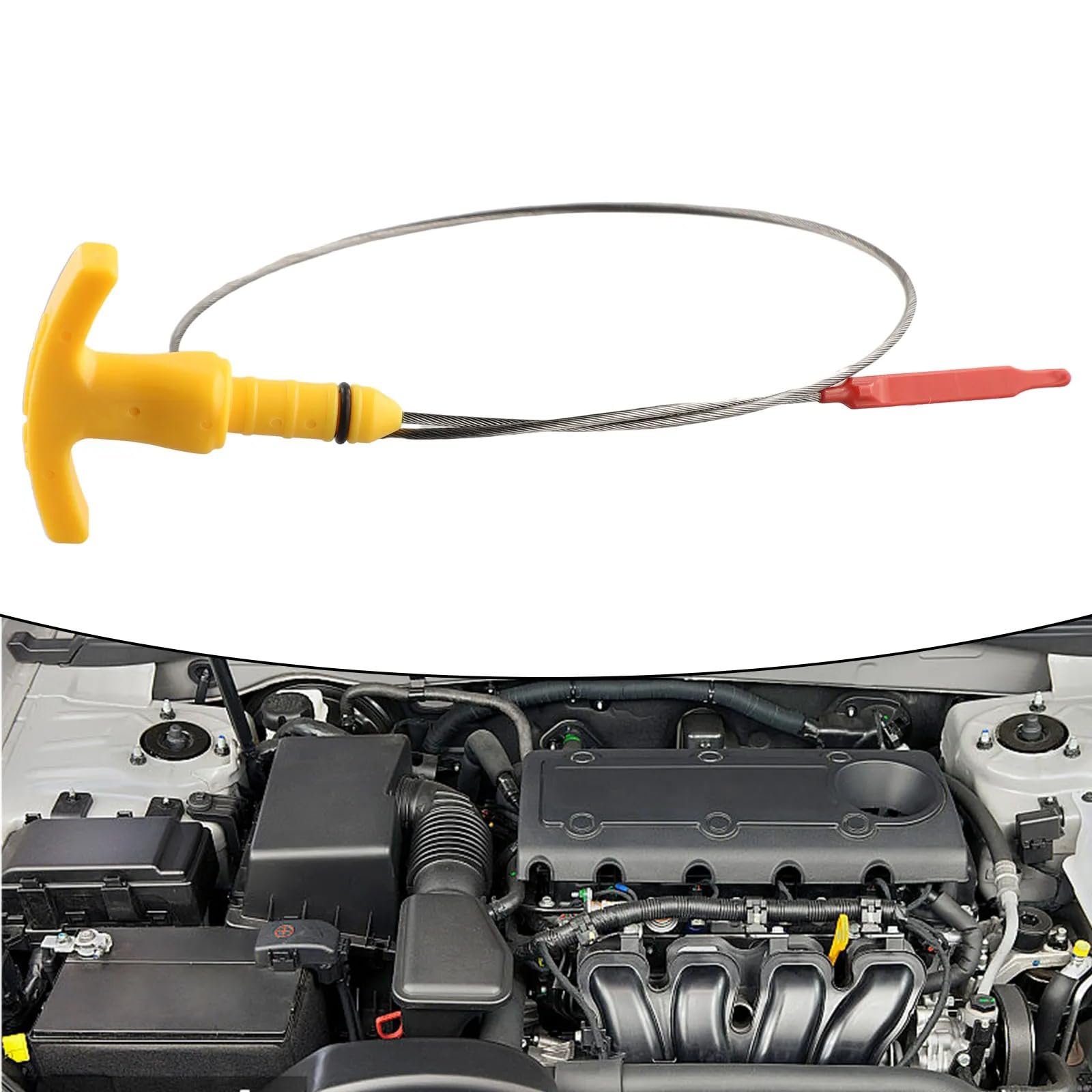 Per Elantra Per Sonata Per Tucson Auto 1pc Auto Motore Astina di Livello Olio 26611-2E021 266112E021 Stick Motori Componente Parti di Ricambio