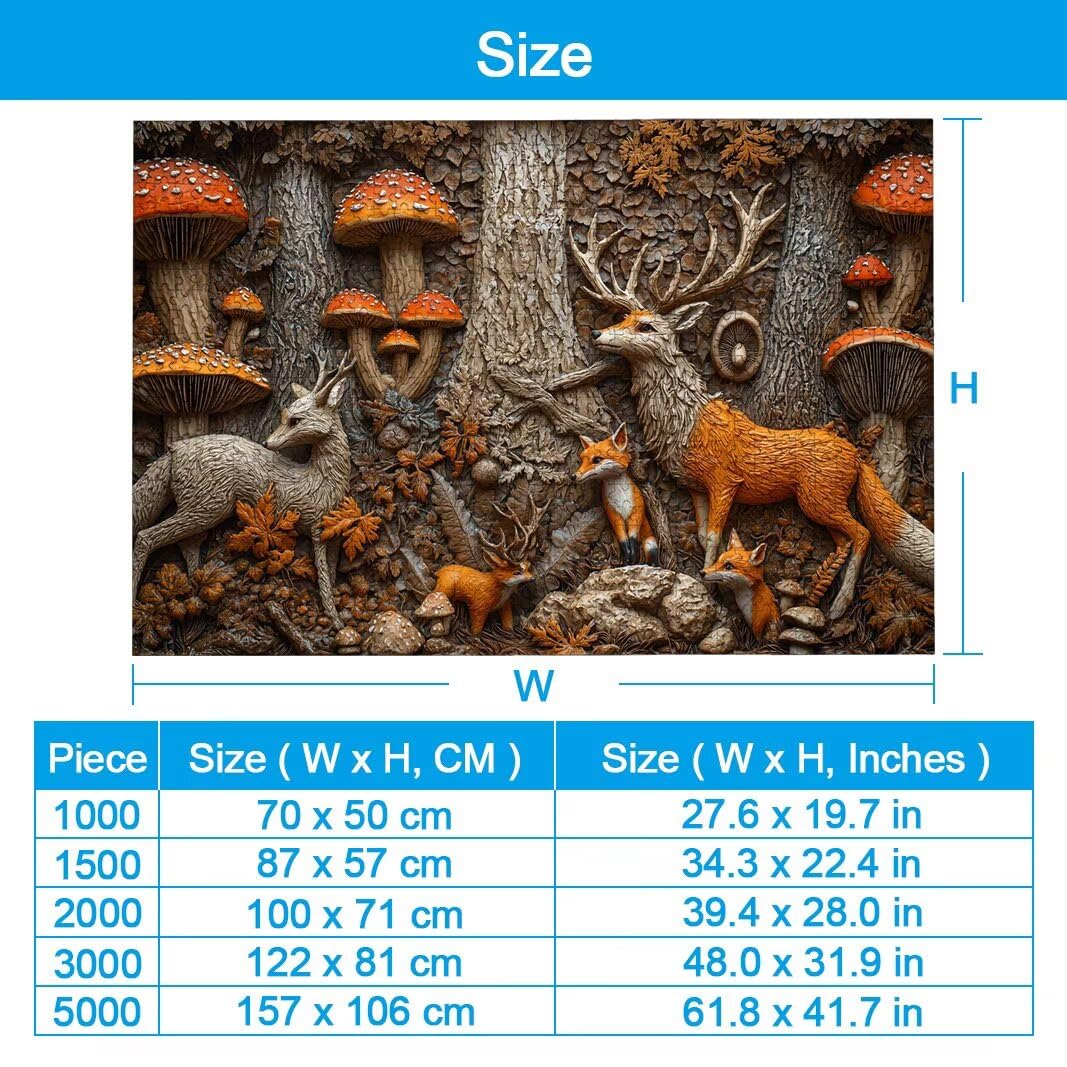 Puzzle Otoño, Puzzle 1500 Piezas para Adultos, Regalo Mujer/Hombre -2233