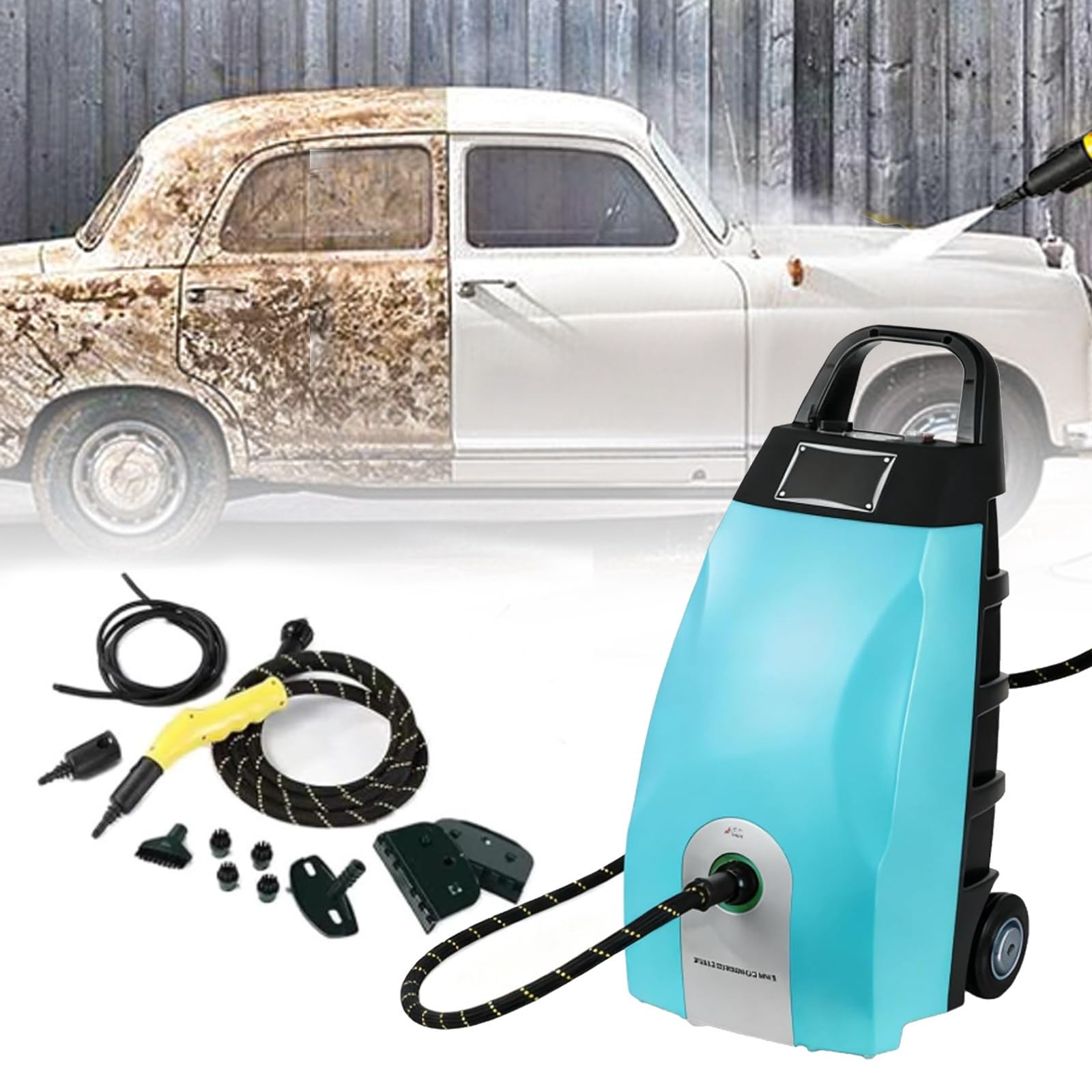 3 5LSteam Cleaner Multipurpose Powerful Steamer 3000W High - Pressure Multi-Use Steam Washer w Continuous Steam Accessories 40