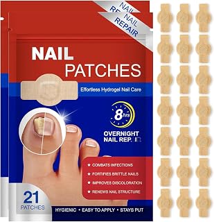 Fungus Nail Treatment Patch, Foot Fungus Treatment Extra Strength Nail Stickers,42PCS Nail Fungal Patches for Toenail, One Patch Every Night for Effective Symptom Relief