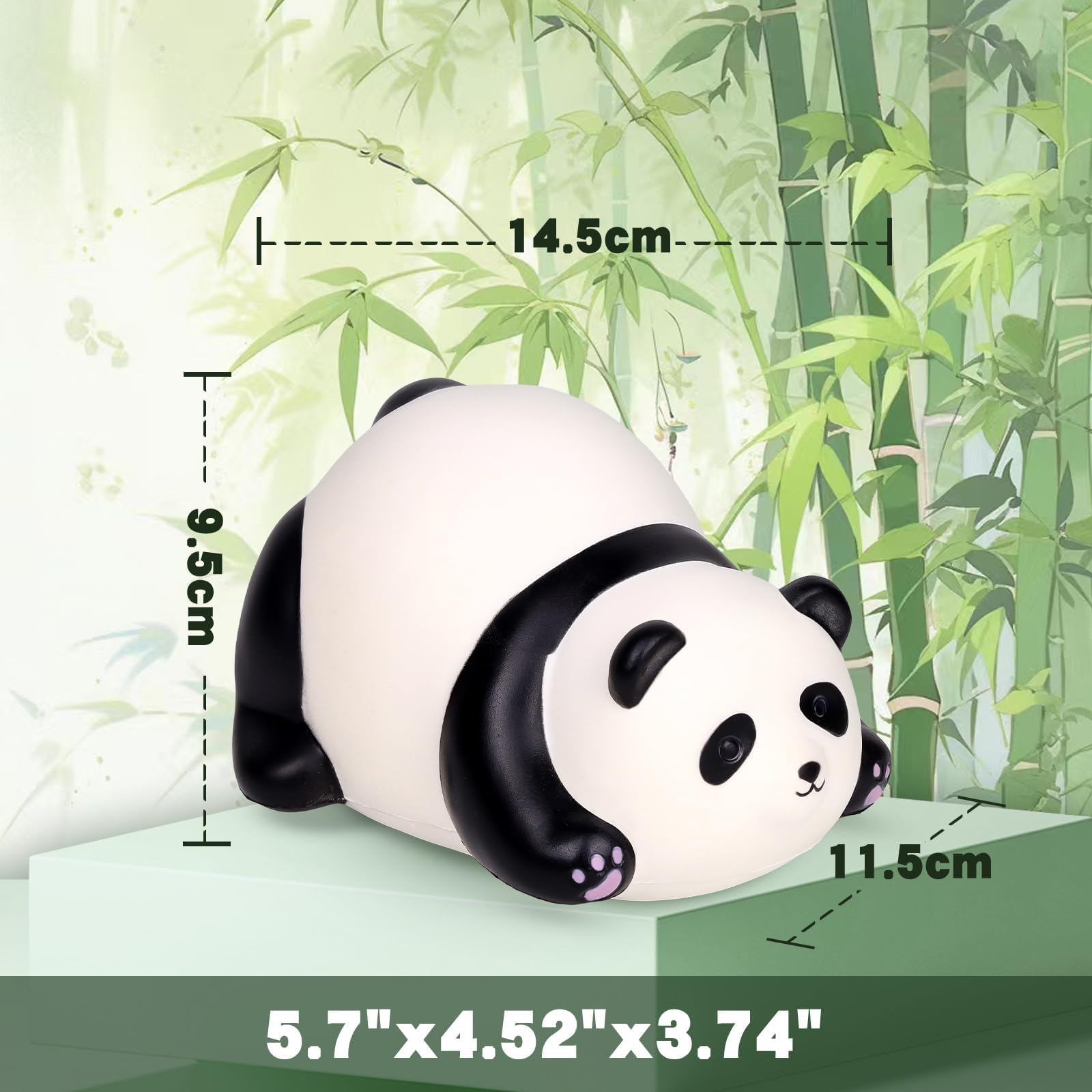 Anboor 14 cm zwierzę panda Squishies Squishy zabawki kawaii pachnące miękkie powoli rosnące ściskanie ulga dla dzieci zabawka Halloween urodziny prezenty