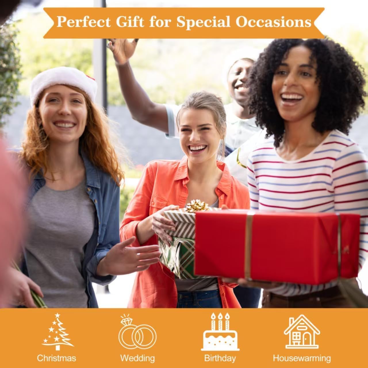 Blue Wine Glasses Set of 6, 12oz Stemmed Crystal Glasses, Thick & Colored, Dishwasher Safe Stemware for Red or White, Gift for Party, Holiday, Anniversary, Restaurant, Home Bar, Daily Use - Image 9