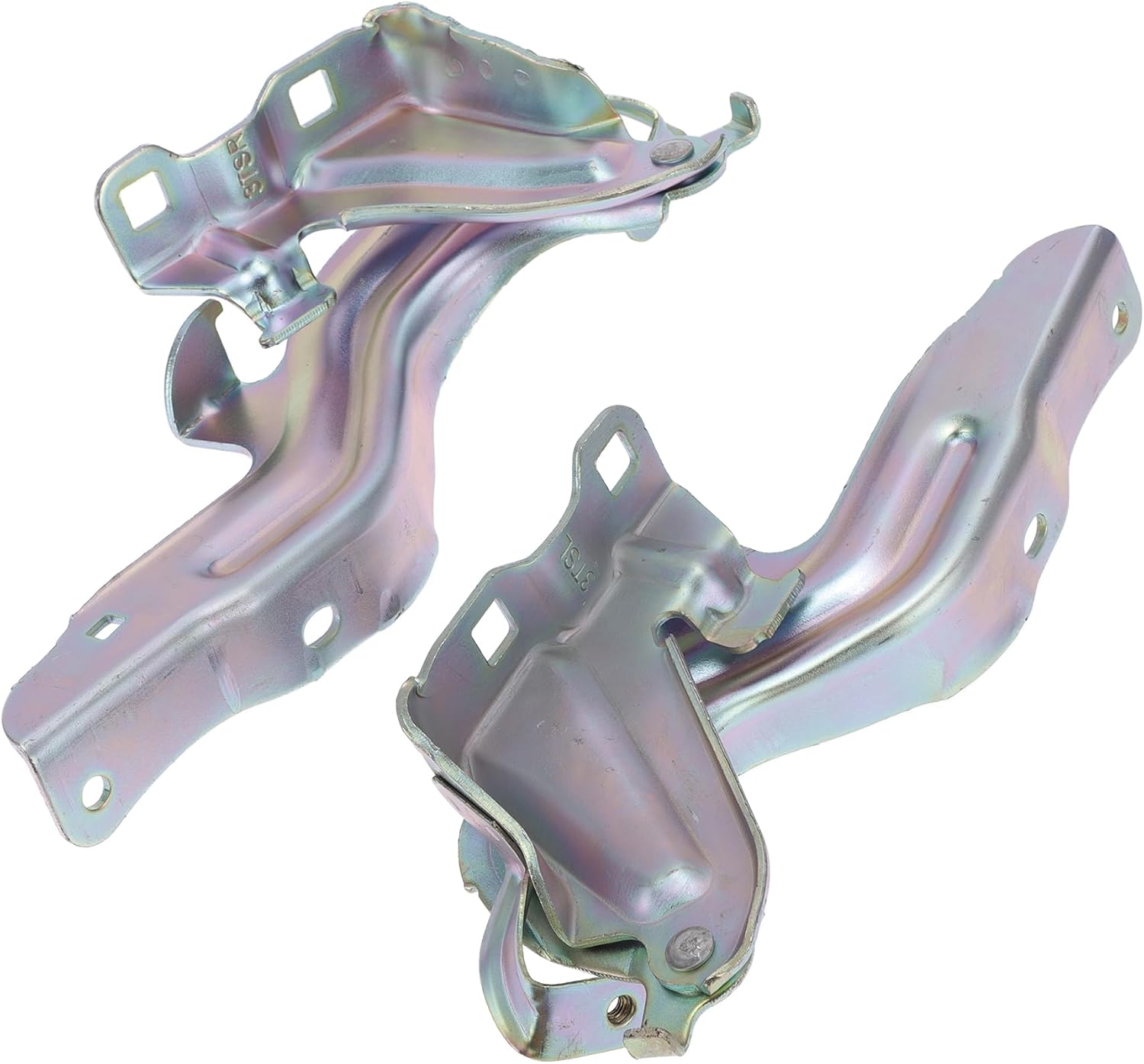 Hood Hinges for Nissan Altima 2013-2018 No.654003TA0A/654013TA0A Front Driver and Passenger Side Front Bonnet Bracket Silver Tone 1 Pair