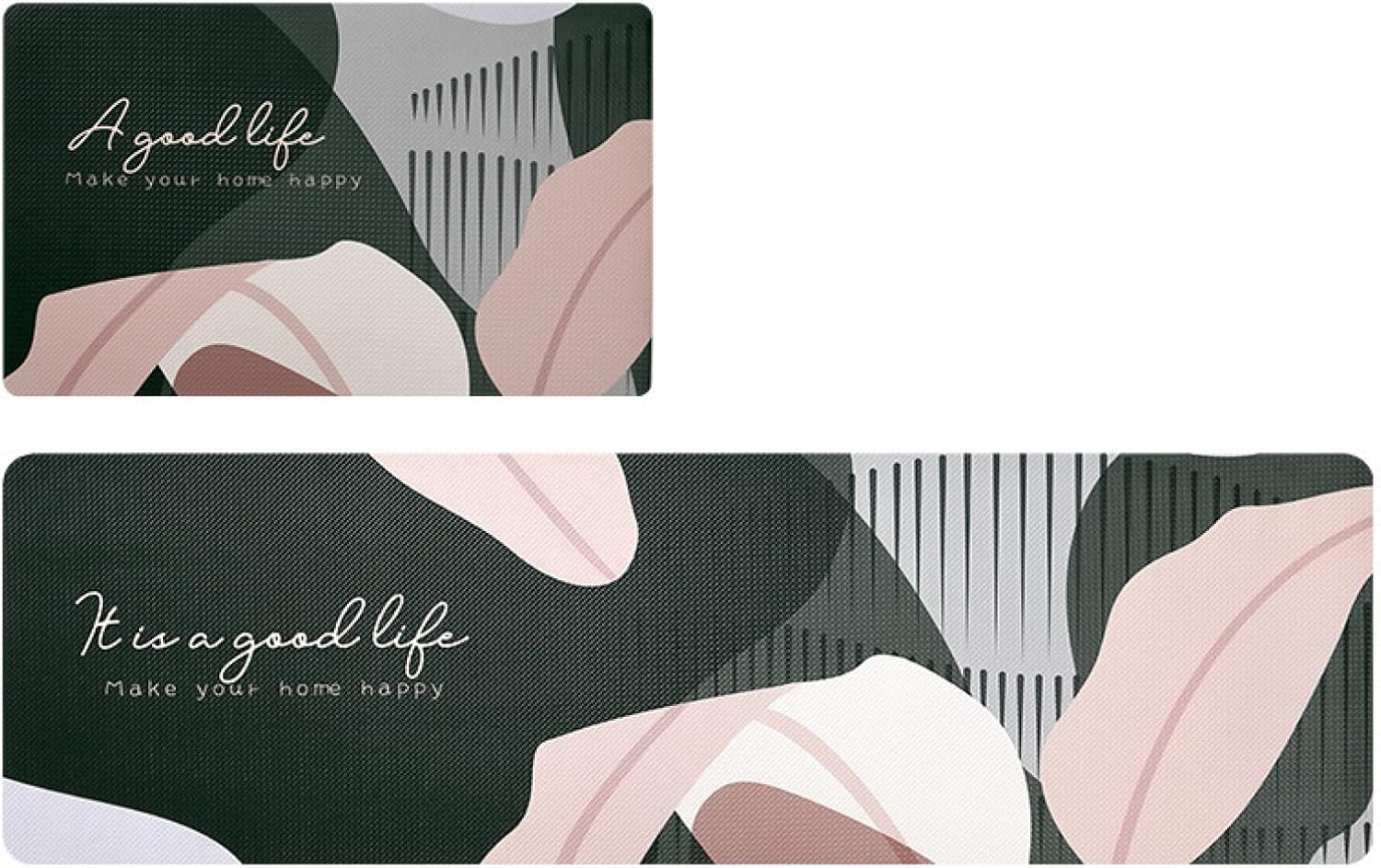 キッチンマット 玄関マット 拭ける 北欧 防水 速乾 滑り止め 抗菌/防汚/耐衝撃/床保護 足ふきマット 台所 お手入れ簡単 リビン