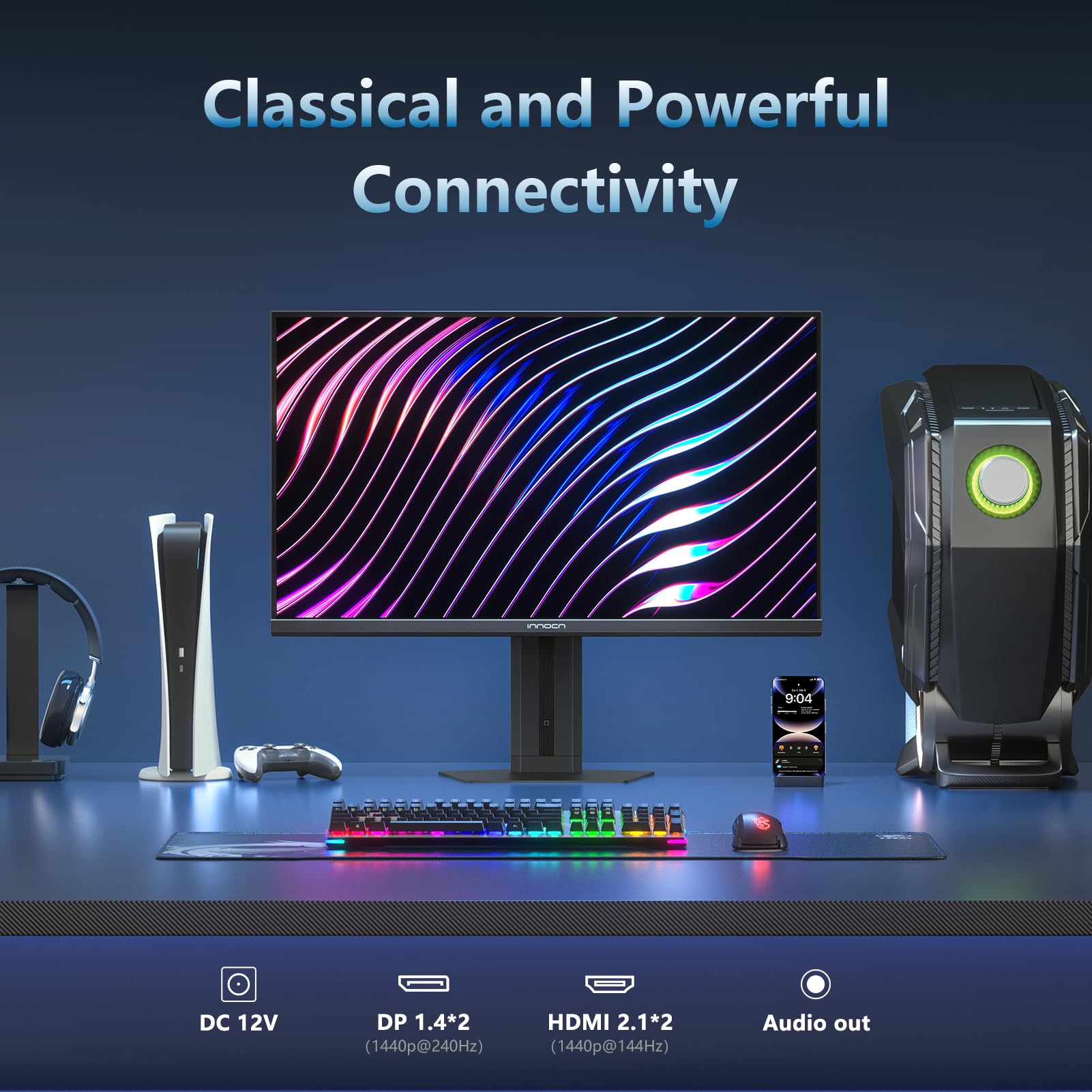 Amazon.co.jp: INNOCN 24.5インチ 2560 x 1440p 240Hz ゲーミング