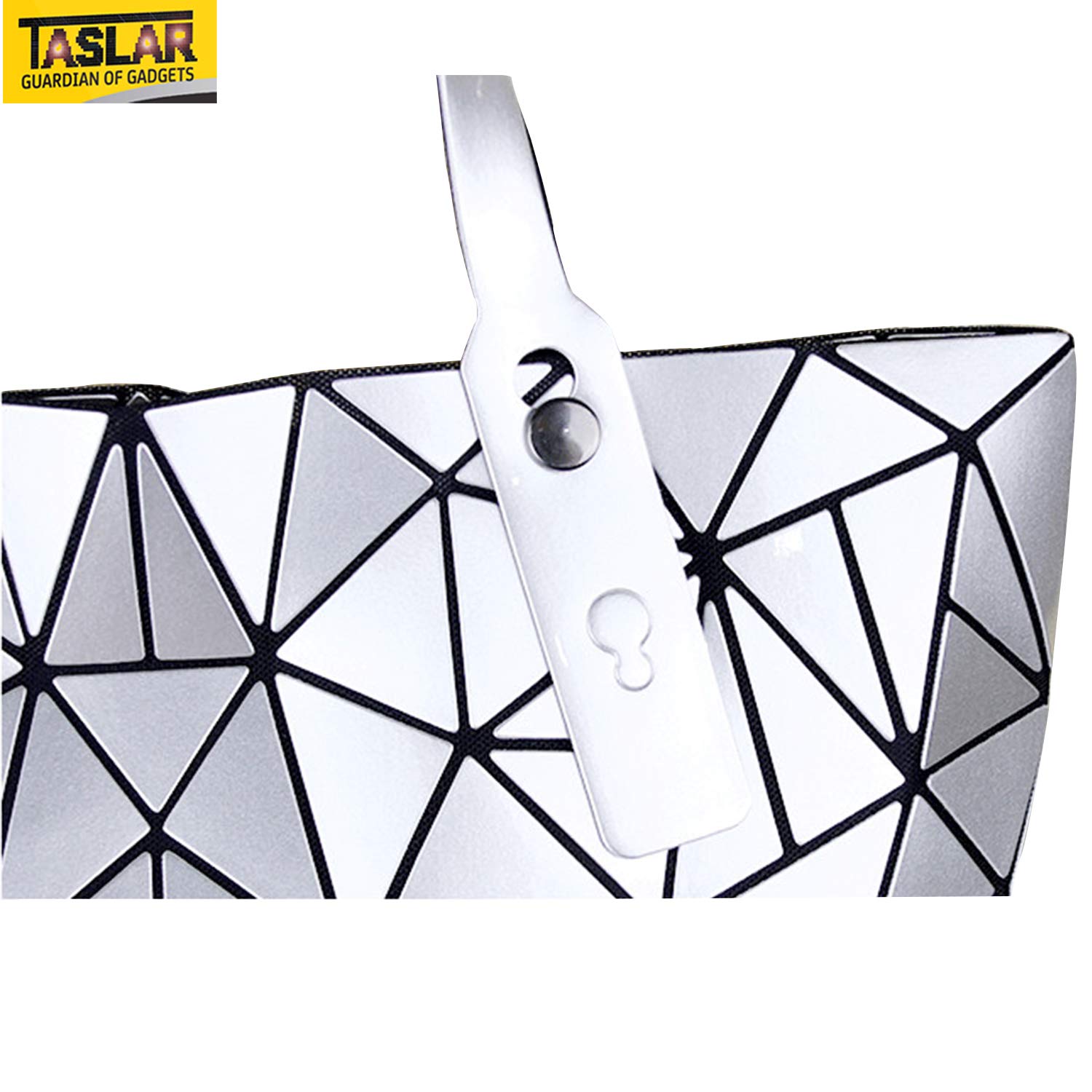 TASLAR Geometric Luminous Crossbody Bag Women Tote Bag Holographic Purses and Flash Reflective Shoulder Clutch Bag for Girls, Women 1