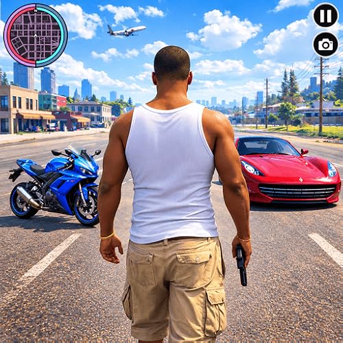Simulador De Conducción De Grand Gangster - Premium