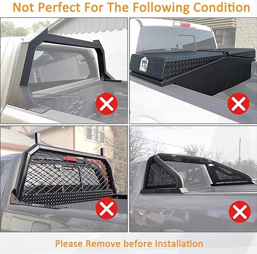 Miniatura 7 de Kikito Cubierta de Lona Enrollable de Vinilo Suave para Caja de Camioneta Ford Maverick 2022 2023 2024 2025 4.5 pies54.4 pulgadas