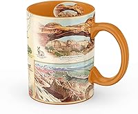 Vista 31 de Xplorer Maps Taza de cerámica con mapa de la isla de San Juan (16 onzas) – Taza de café sin BPA para bebidas calientes y frías – perfecta