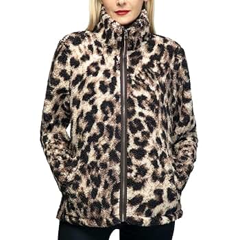 ジャケット・アウター GUAGLIANONE leather leopard zip jacket Sequined Leopard Jacket – JuJu Loves