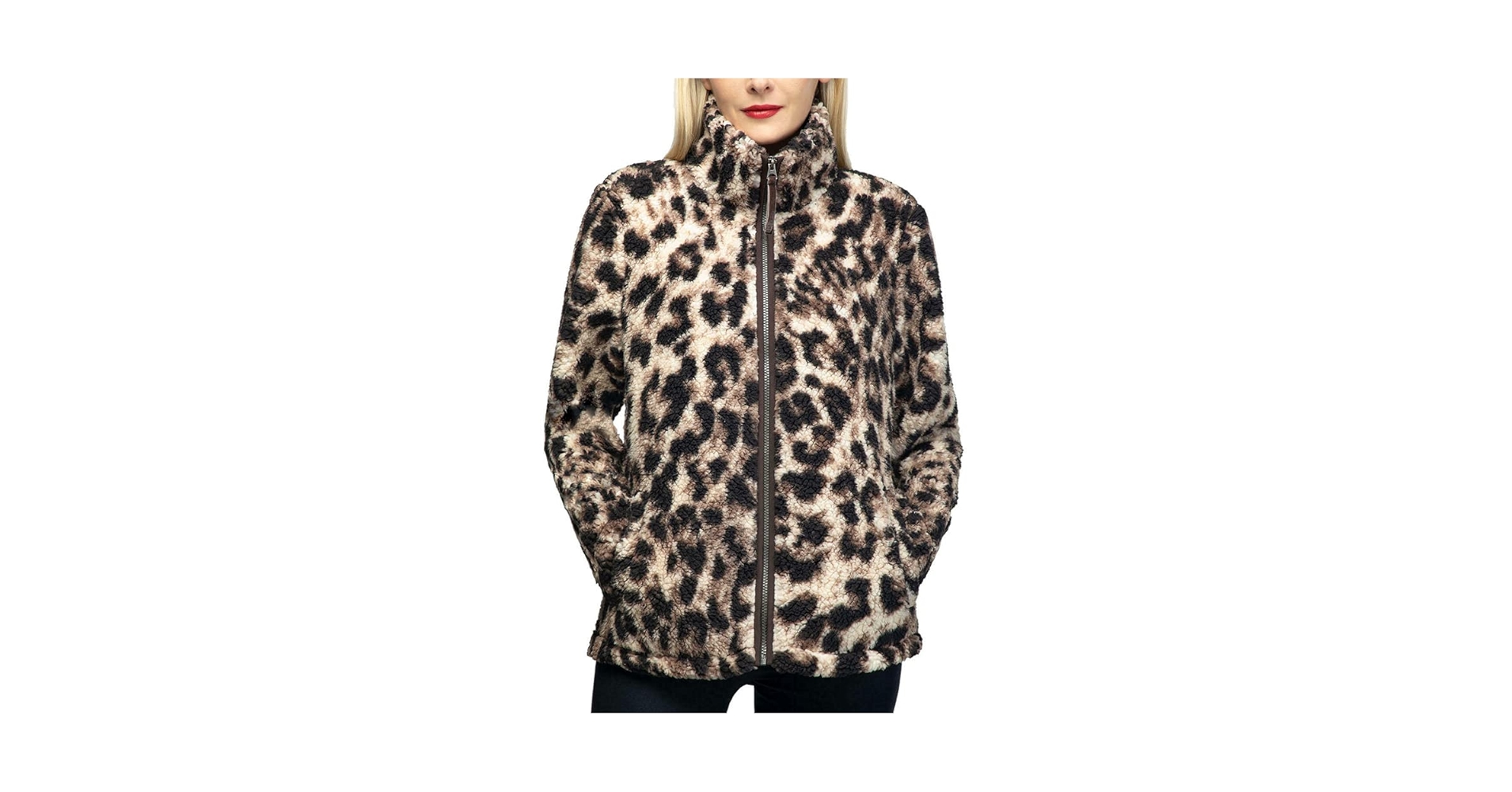 ジャケット・アウター GUAGLIANONE leather leopard zip jacket G.I.L.I. Leather Motorcycle Jacket with Zipper Details on