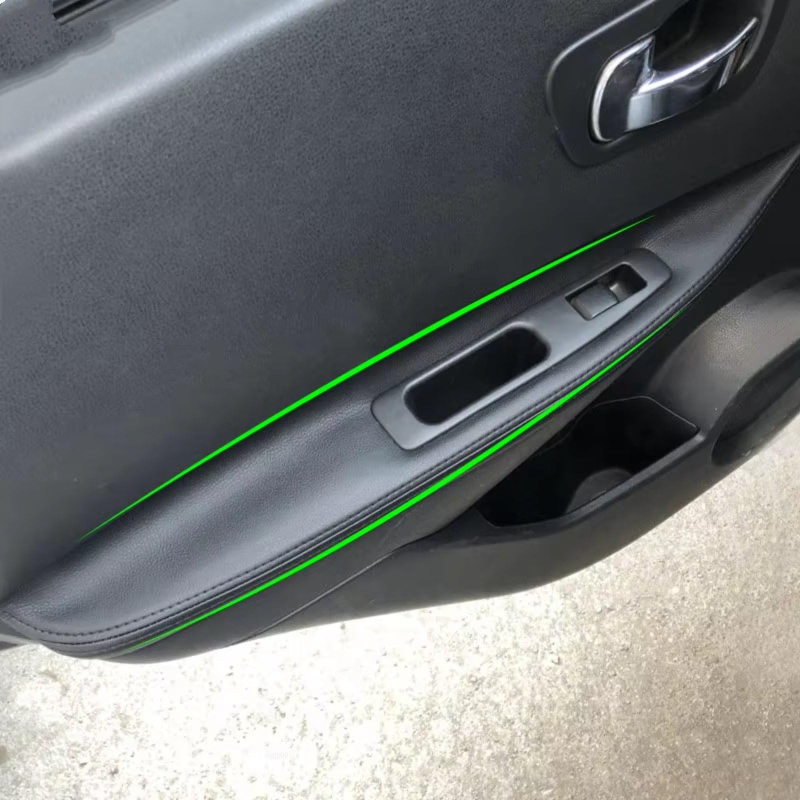 Accessori Auto Interno Per Nissan Per Qashqai J10 2007 2008 2009-2014 2015 Pannelli Maniglie Interne Delle Portiere Rivestimento Protettivo Bracciolo(Nero)