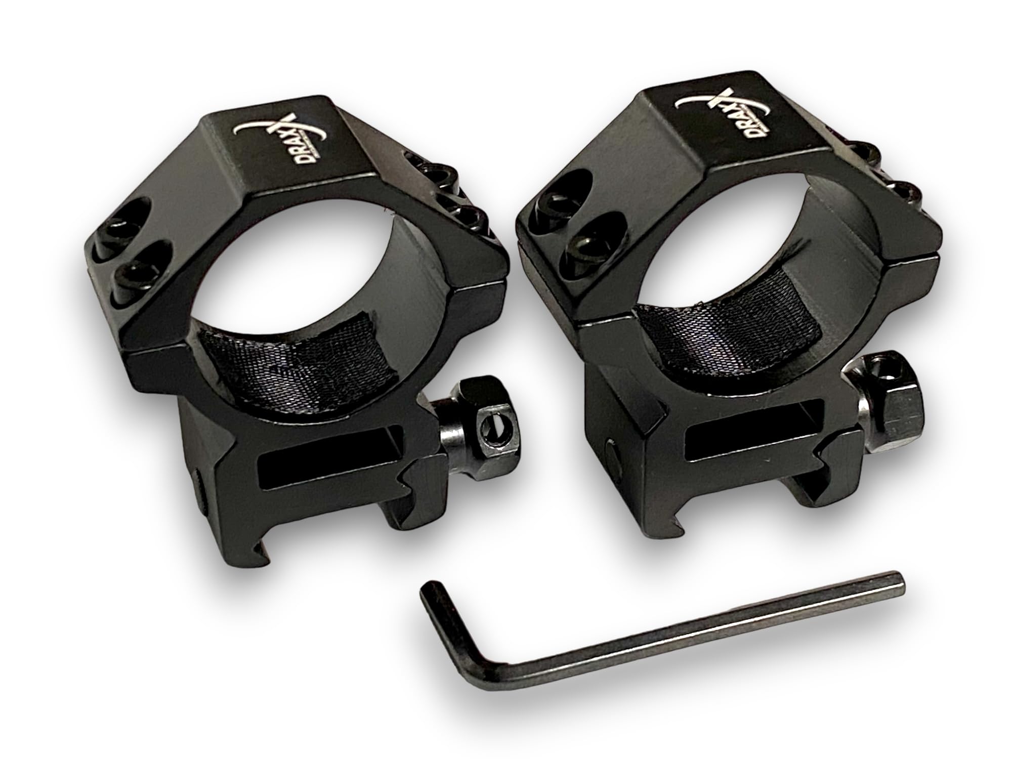 Colliers De Fixation Pour Lunette De Tir – InTheTarget – Diamètre 30mm, Rail 22mm – COL2230