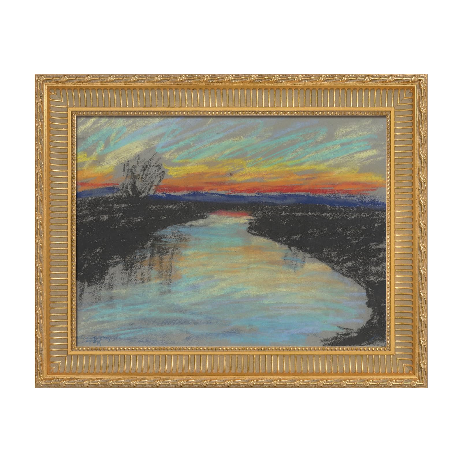 Photo 1 of FOLKOR Retro Gold Canvas Frame 16x20