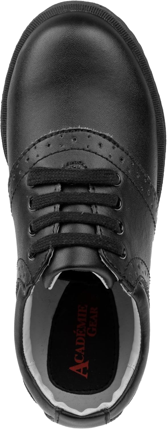 Womens Classic Saddle Oxfords Lace-Up Shoes - Image 5