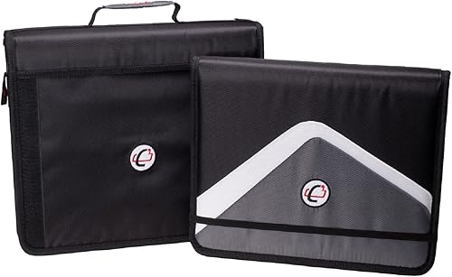 Miniatura 3 de Case-it Workstation Deluxe - Carpeta extraíble de 1 pulgada - Carpeta de archivos expansible de 5 pestañas de color - Bolsillo acolchado para