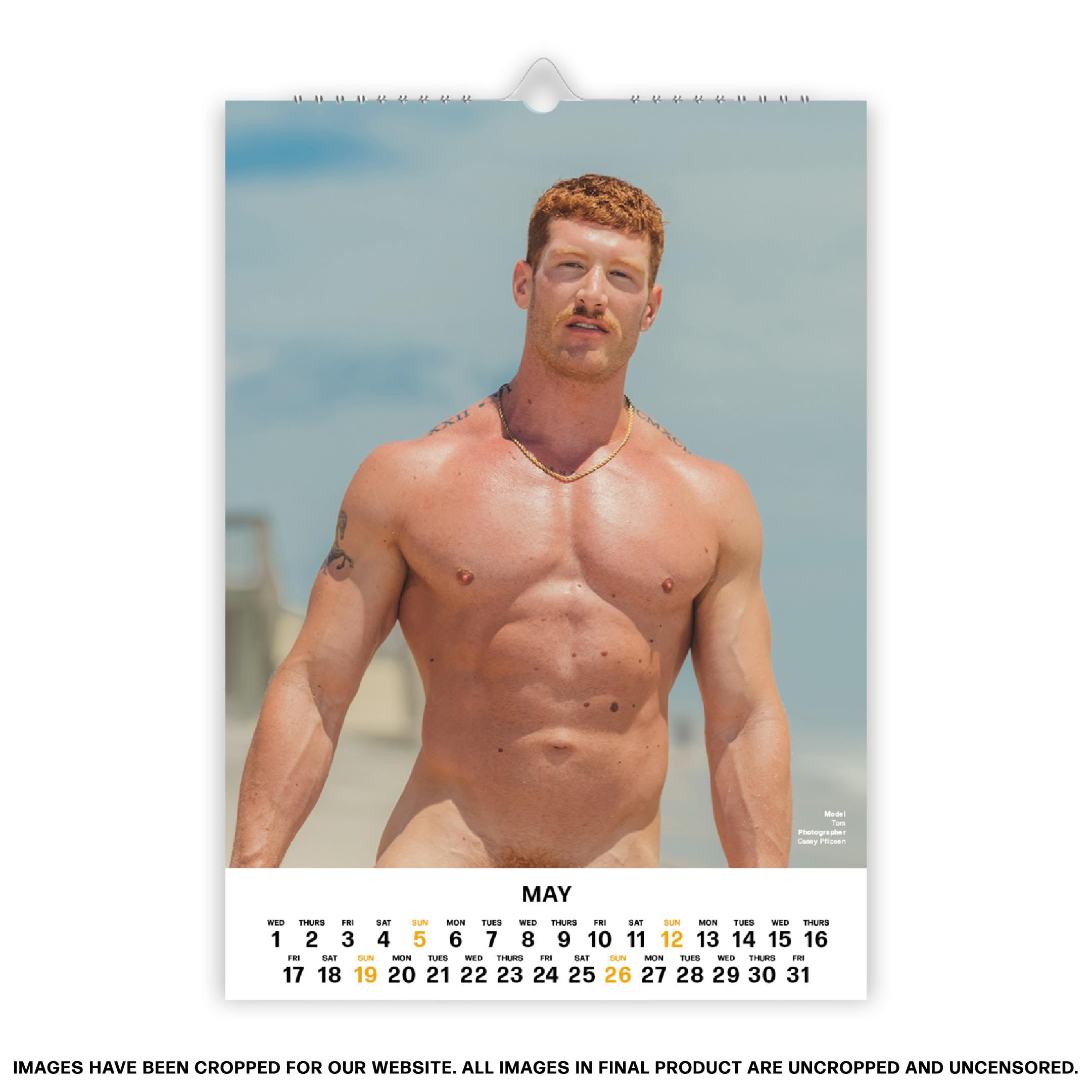 Red Hot Calendrier 2025 Fire Island