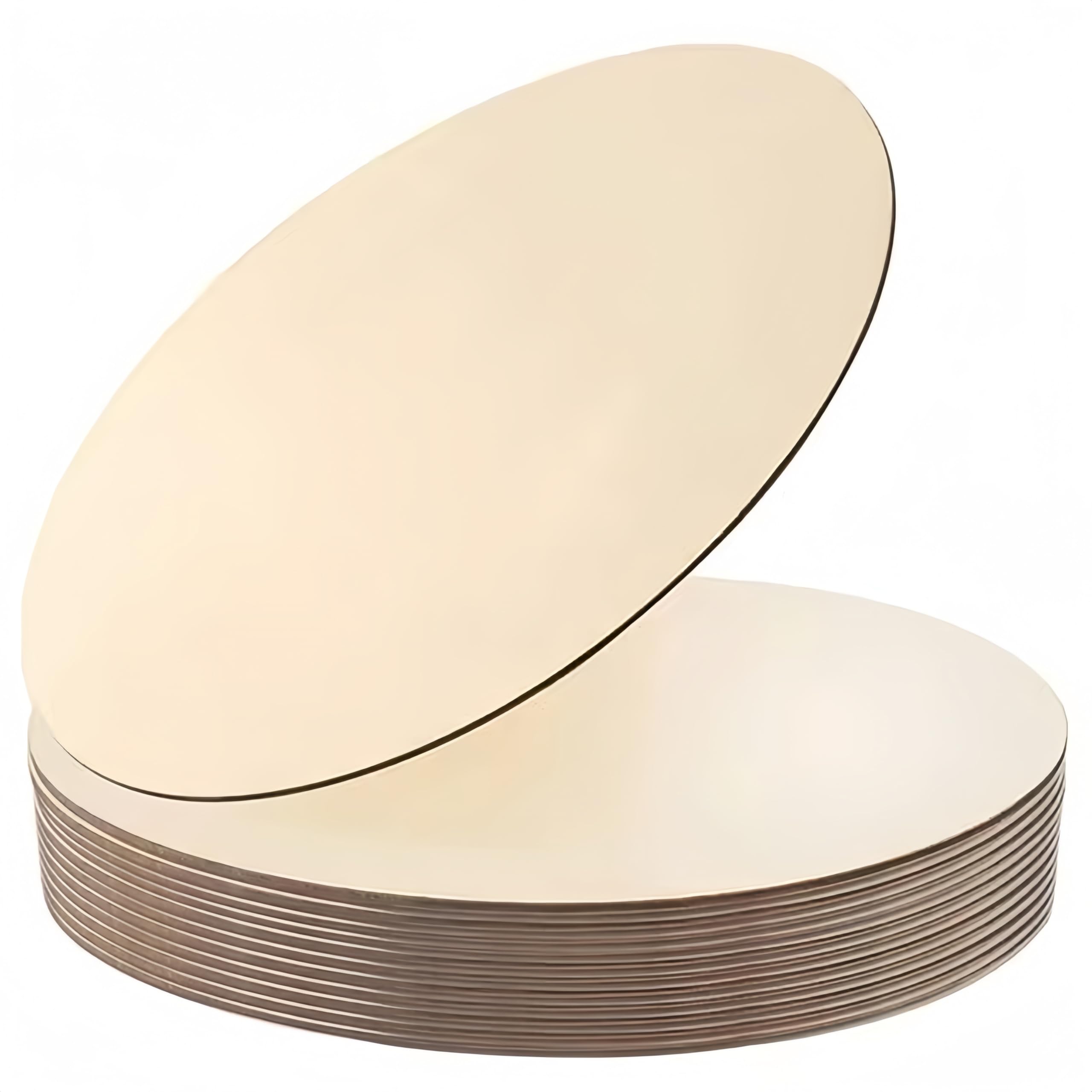 Cerchi in legno non finiti, 10 pezzi, 30,5 cm, uniformi, in legno, per lavori fai da te, ganci per porta, cartelli, legno, pittura, decorazioni natalizie