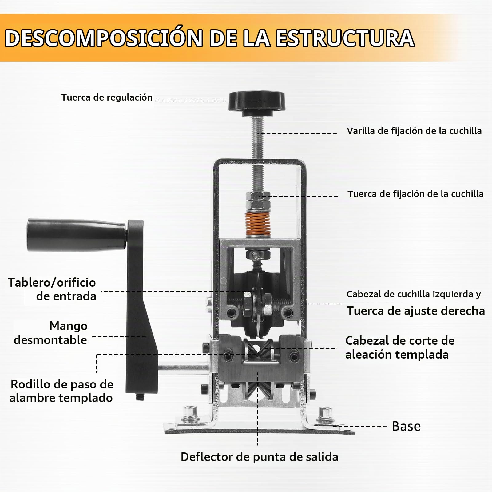 Maquina Pelacables Cobre Automático Manual, 1-25 mm Pela Cables de Electricidad, Pelacables Electricista Automático para Cables, Maquina Pelacables Eléctrica Cobre para Reciclaje de Residuos de Cobre