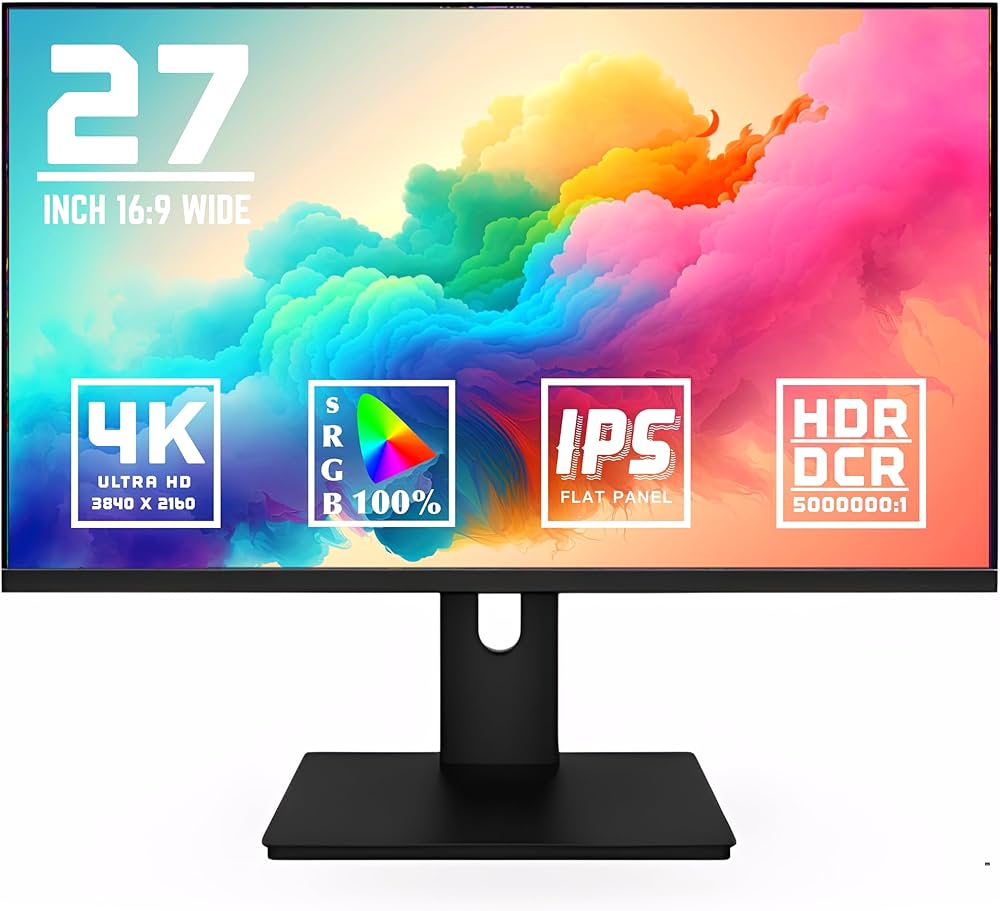 Amazon.co.jp: 4K モニター 27インチ ディスプレイ IPS パネル LED UHD