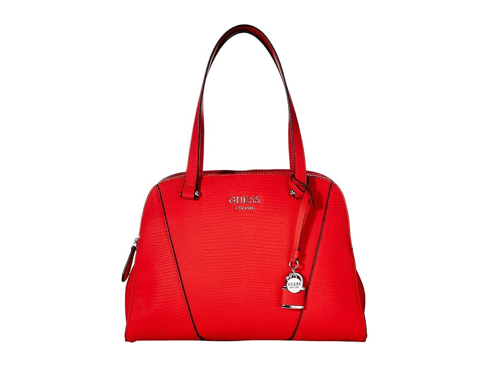 

GUESS Shawna Cali Satchel (Red) Handbags