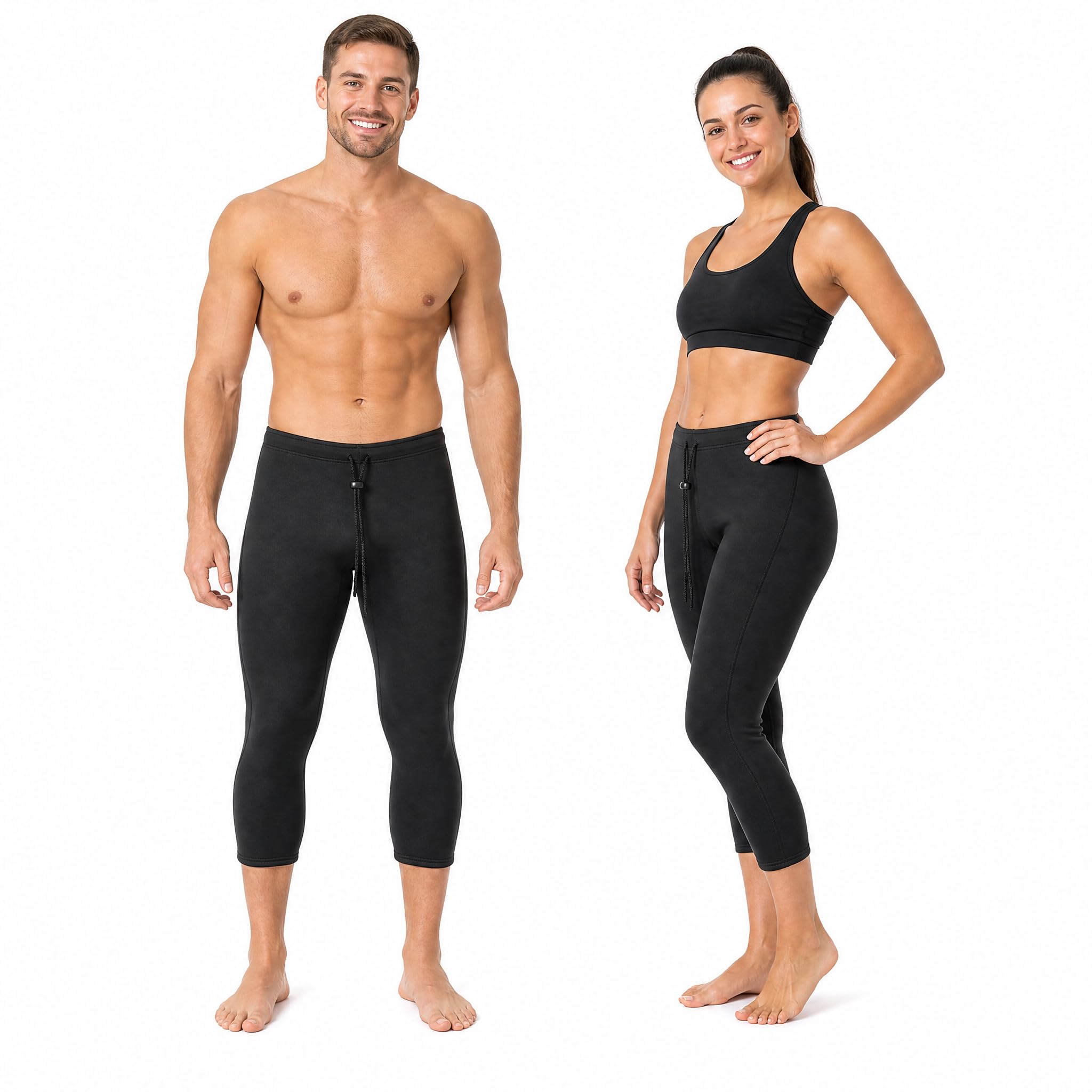 doorslay Men Diving Shorts, Wetsuit Shorts Men, 2mm Neoprene Swim with Buoyancy for Surfing, Diving, and Snorkeling, Designed for Comfort and Warmth (XXL)