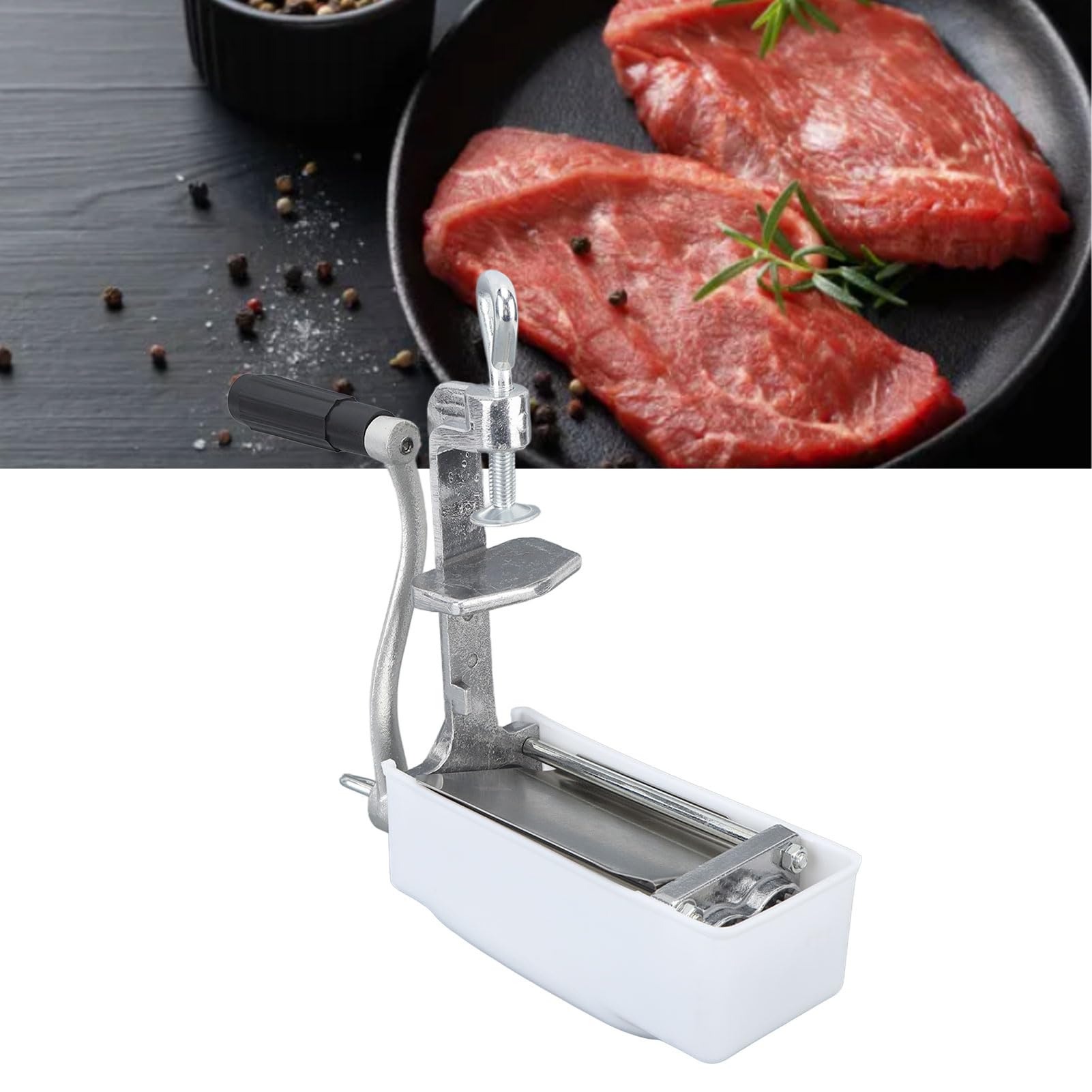 Macchina per Batticarne in Lega di Alluminio, Manuale per Cubetti di Carne, Strumento di Cottura per, Ristoranti, Casa, Manzo, Agnello, Maiale, Pollo