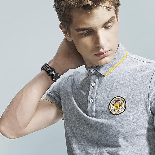 Miniatura 8 de Rubinom Compatible con Samsung Watch 3 Band de 1.57 pulgadasGalaxy Watch de 1.65 pulgadasGear S3 FrontierClassic Watch, correa de reloj de 0.866in,