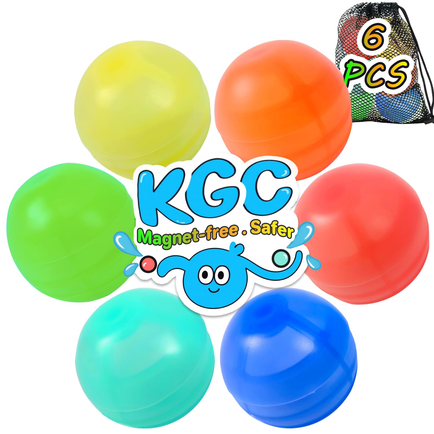 Photo 1 of KGC 6 Piece Reusable Water Balloons