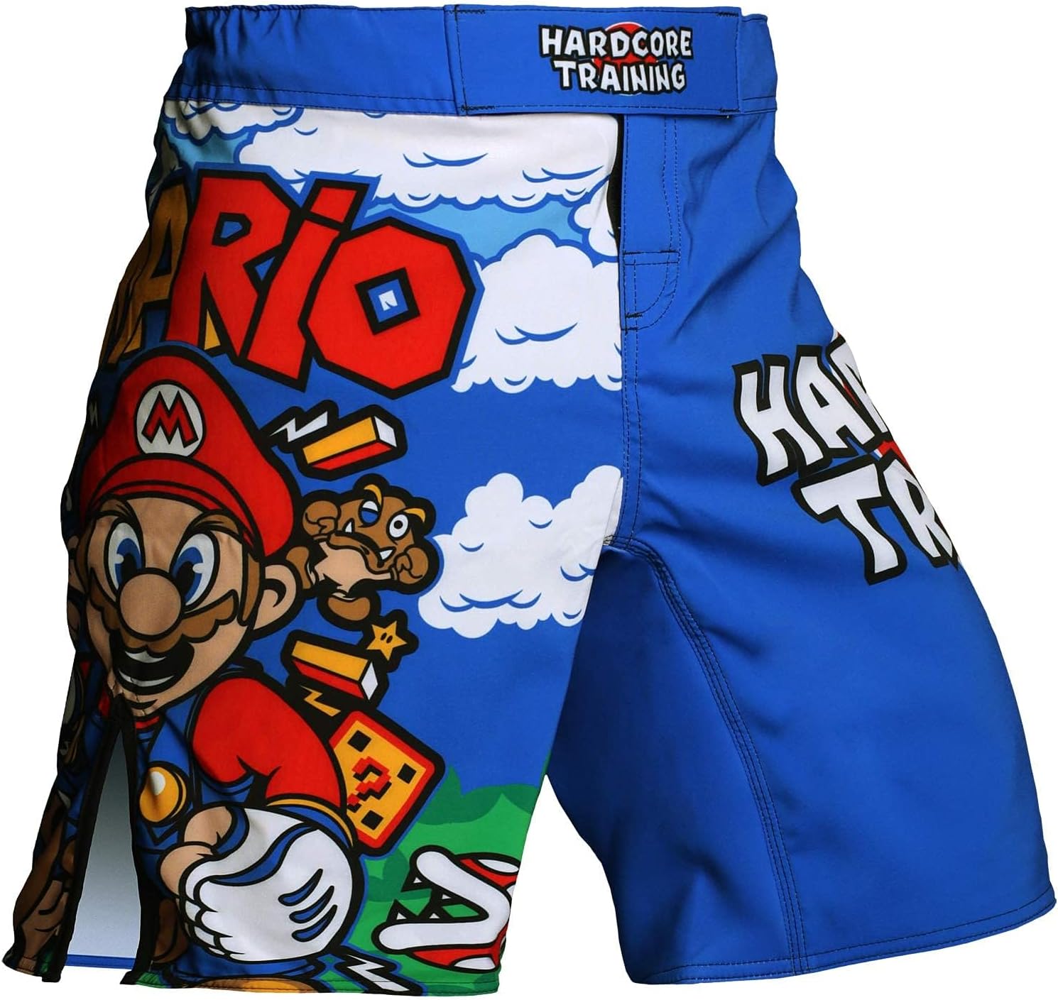 Hardcore Training Fight Shorts Men's Boxing MMA Combat BJJ Grappling Fitness Muay Thai Kickboxing No Gi