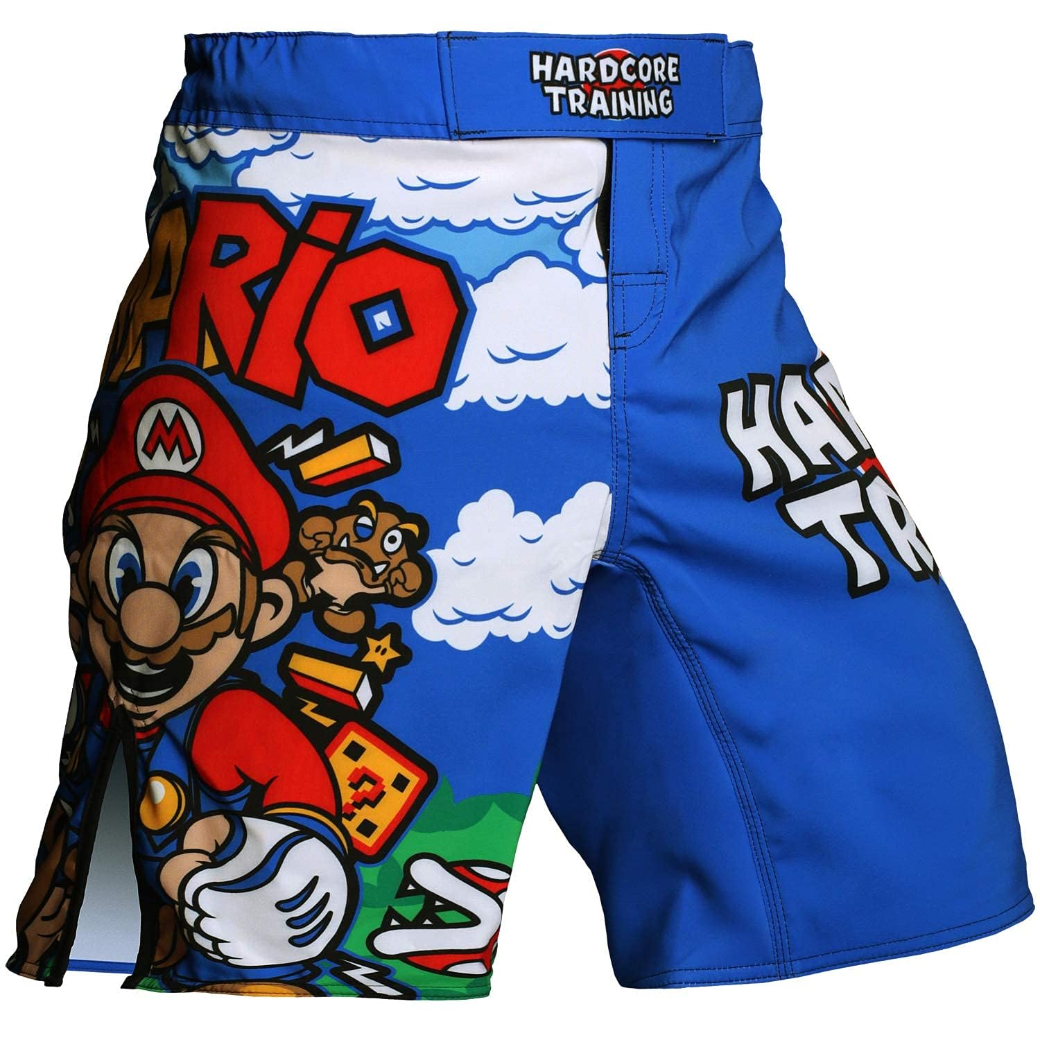 Hardcore Training Wrestling Fight Shorts Men's Boxing MMA Combat BJJ Grappling Fitness Muay Thai Kickboxing No Gi